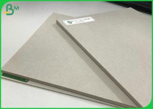 China 100% Recycled Paper Board Grey Laminated Sheets 1.7mm 2.5mm Pressed Board on sale