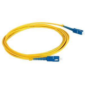 CATV Network SC APC Fiber Optic Patch Cord with PVC or LSZH Jacket , High Return