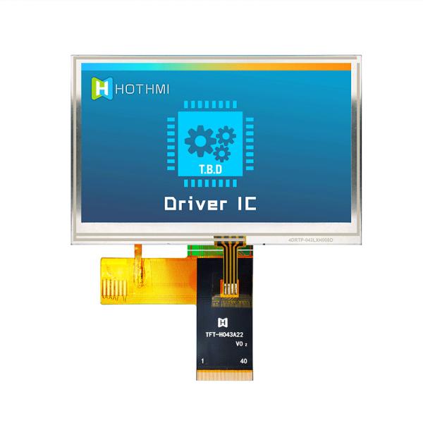 4.3 inch Resistive Touch TFT LCD Display With QSPI Interface