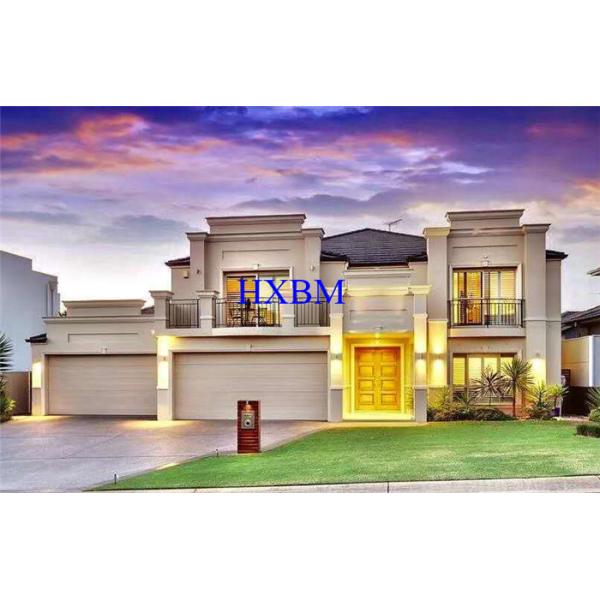 Residential Horizontal Aluminium Garage Doors With Automatic Safety Protection Device