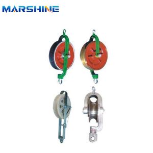 Hold Down Round Belt Cable Wire Pulley Stringing Block