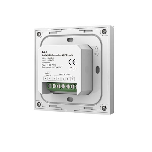 Multi Zone RGBW LED Controller Wall Mounted For Color Temperature Control