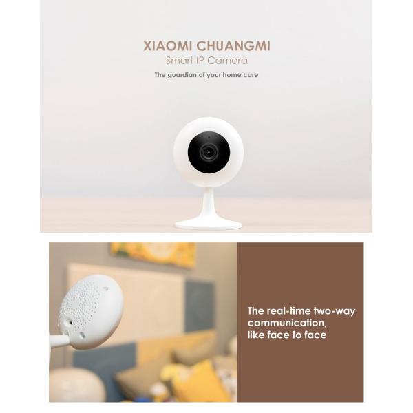 XIAOMI CHUANGMI 720P Smart Camera IR Remote Control / Wireless WiFi / Motion Detection