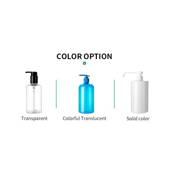 PET PCR Plastic Foam Pump Bottle 500ML Opaque Color Custom Made