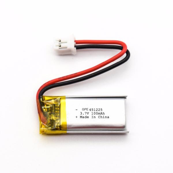 3.7 V 90mah Lipo Battery 401225 Lithium Polymer Battery Pack