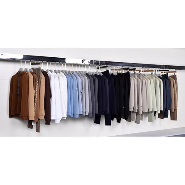 Custom Logo Color Men Crewneck Sweatshirts Anti Pilling In 100% Cotton Fabric