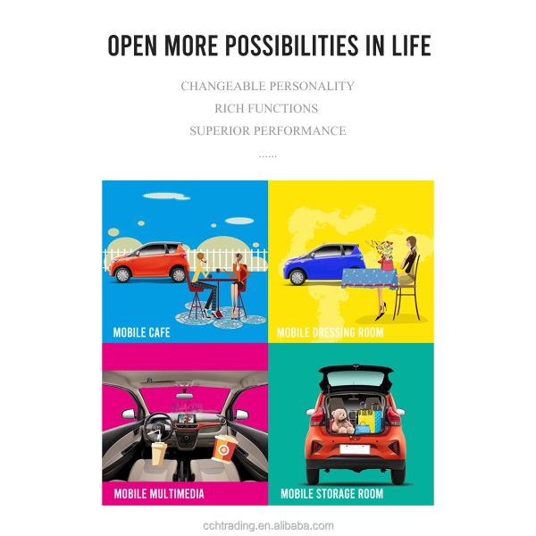 Solar Powered Electric Vehicle BLAVAL FH-S6 Automobile car