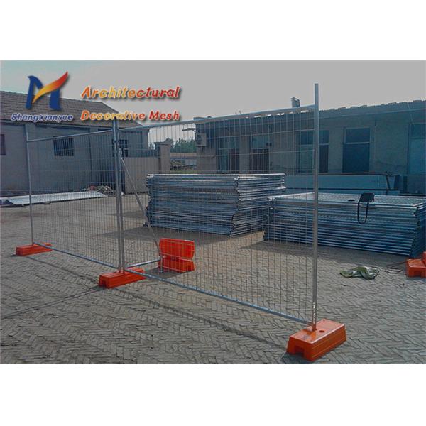 4.0mm Wire Mesh Fence Panels Galvanized Temporary Pedestrian Barriers