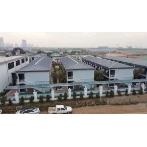 20ft 40ft Modular Container House Wind Resistent Convenient