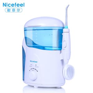 China Nicefeel UV Smart Oral Irrigator Countertop Water Flosser 600ml Water Tank wholesale