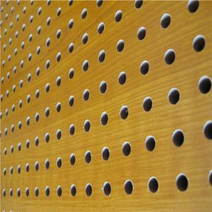 China Mdf Acoustic Board Wooden Timber Perforated Sound Absorbing Panels wholesale