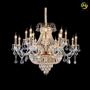 China Modern Atmosphere Candle Crystal Lamp Hardware D750 X H800 wholesale