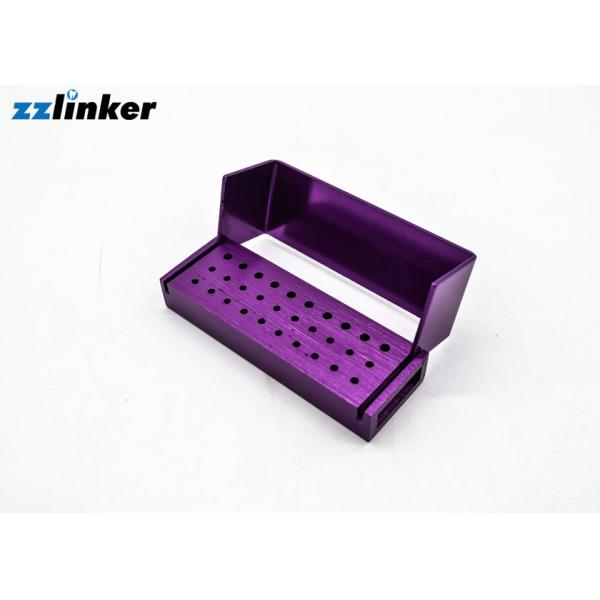 Opening Type Dental Abrasive Bur Disinfection Box 30 holes Colorful FG RA