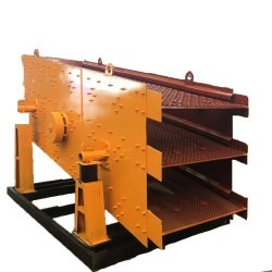 Portable Stone Crusher Vibrating Screen Double Deck Silica Sand