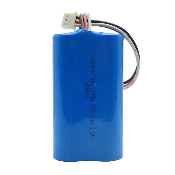 Quality Shrink Sleeve OEM Lifepo4 Li Ion Battery IFR18650 3.2V 3200mAh for sale