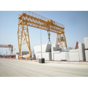 Customised Steel Rail Mounted Gantry Crane 100Ton Span 25m for Container