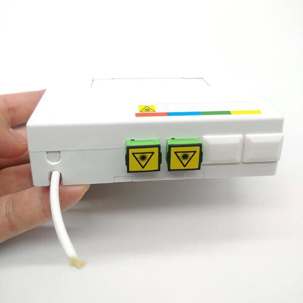 2 Ports Fiber Optic Terminal Box 10 FTTH Access Indoor Fiber Termination Box