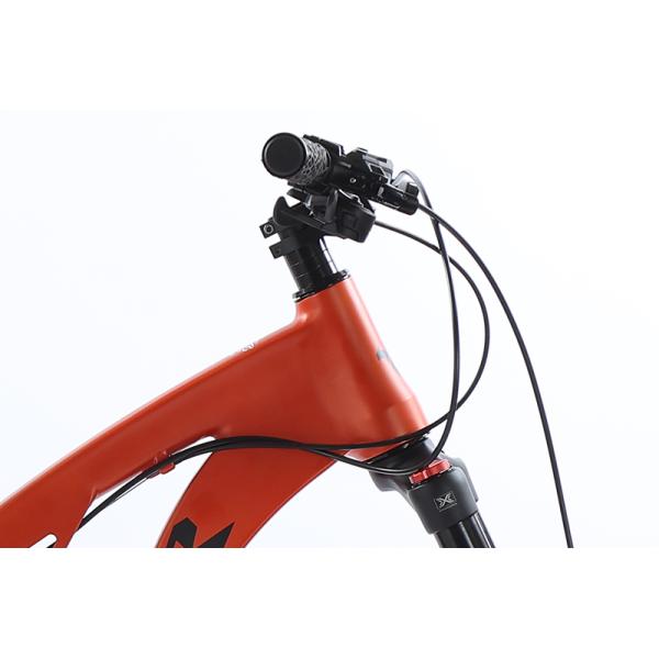 SHIMANO gear cycle GOMID full suspension Mountain bike trail bisiklet with 29*2.4" tire width and custom alloy soft tail