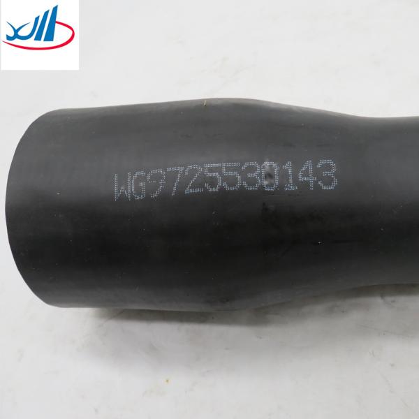 Original FAW Auto Parts Truck Auto Engine Parts Radiator Outlet Hose WG9725530143
