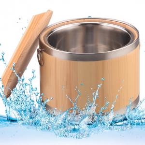 China 1L-30L Finished Wooden Rice Bucket Wooden Rice Barrel Cylinder wholesale