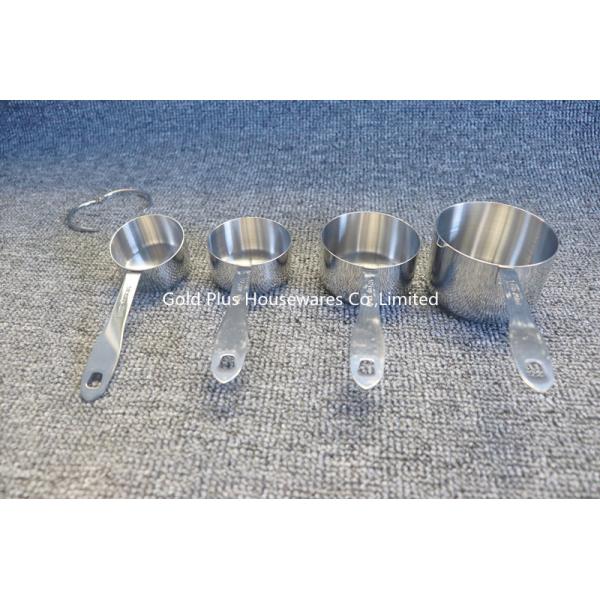 Promotional gifts measuring cups and spoons set for baking coffee stainless steel powder spoon set