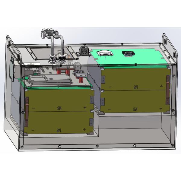 15.36kwh Tractor Lithium Ion Battery 51.2v300ah 4000 Times