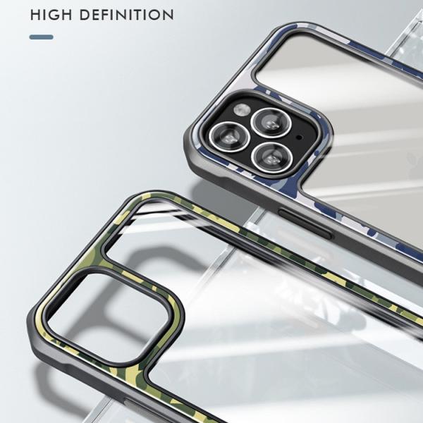 Scratchproof Designer Cell Phone Cases PC TPU Hybrid High Transparency For Iphone
