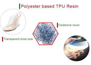China Shore D73 Polyeseter Based Thermoplastic Polyurethane Resin wholesale