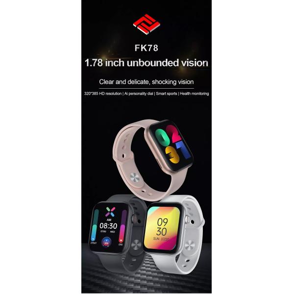 1.78 Inch Tracker Bluetooth Calling Smartwatch For Android Ios