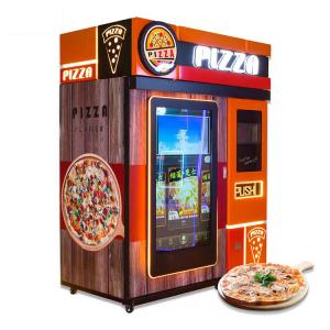China 24 Hour Self Service Snack Vending Machine With Card Reader For Food Pizza wholesale