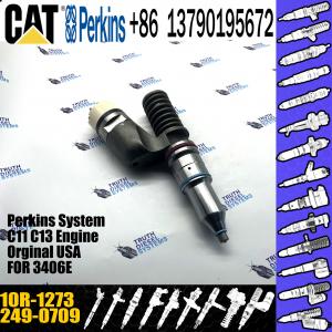 China Reman diesel engine fuel injector 249-0709 10R1273 2490709 10R-1273 for Engine C15 3406E wholesale