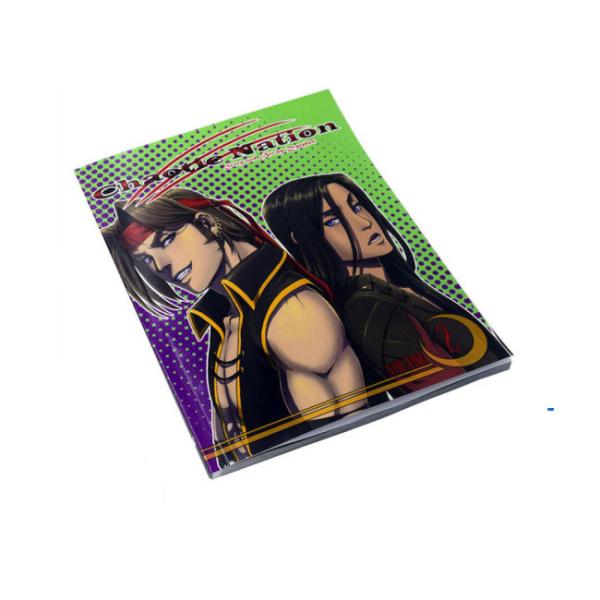 Glossy Finish Soft Cover Book Printing , English Comic Novel Printing Services