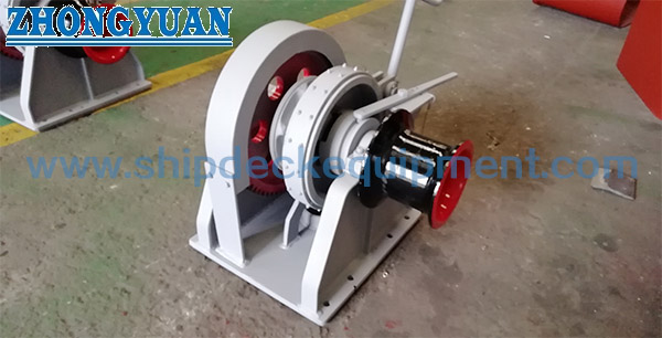 Boat Hydraulic Anchor Windlass with Single Gypsy Single Warping End Ship Deck Equipment