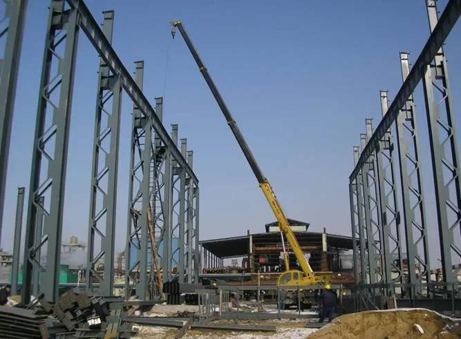 Prefabricated Steel Structure Frame Workshop Fabrication