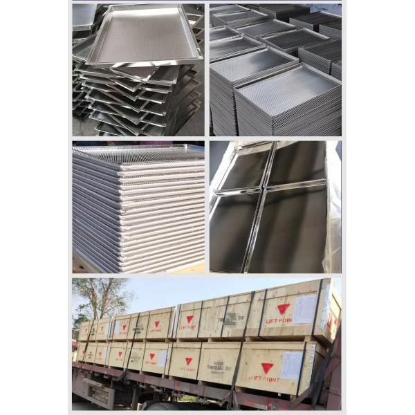 Custom perforated metal tray