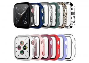 China Anti Scratch Watch Screen Protector Case 42mm 44mm Hard Watch Face Protector on sale