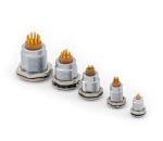 00B 1B PPS Insulator Connector Plug Socket 4 Pin For Medical Electronics