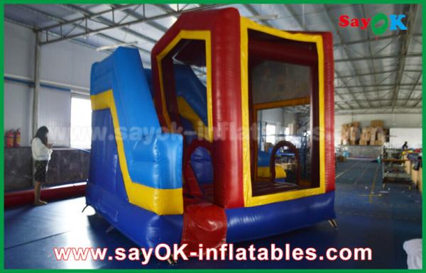 Quality Inflatable Castle Slide PVC Outdoor  Inflatable Bouncer Slide / Kids Bounce Jumping House for sale