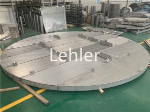 China Reactor Internals wedge wire Catalyst Support Grid DIA 4000mm for Deacidification reactor wholesale