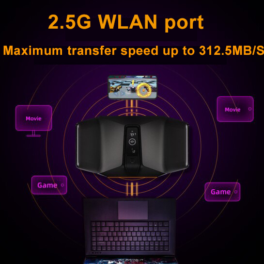 Fiberhome X1 WiFi6 6600M Quad-Core Processor 2.5G Universal Wireless Router Modem 5g Router Wifi Carte Sim Gaming Router