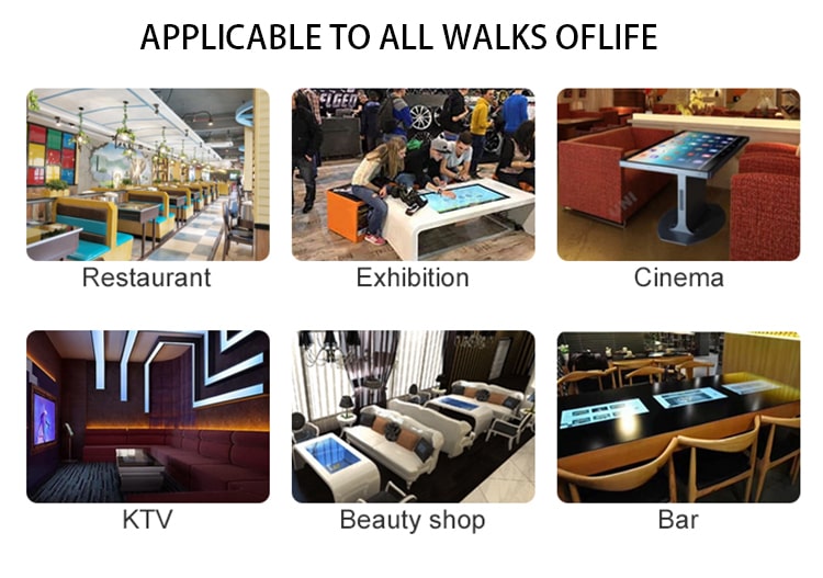 43 Inch New Product Recreation Center Restaurant Game Lcd Coffee Display Menu Table Touch Screen Price