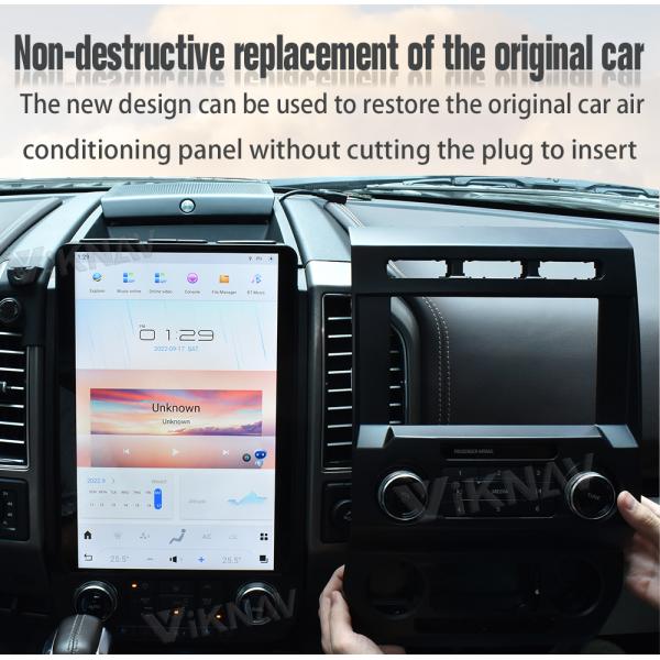 Android Auto Head Unit For Ford Raptor F150 F250 / F350 / F450 2015-2020 Touch Screen 14.5 Inch GPS Navigation Carplay