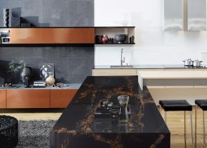 China High Brightness Quartz Kitchen Countertops , Engineered Quartz Kitchen Worktops wholesale