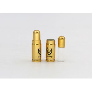 China Portable OD 15mm Silk Printing 2ml Aluminum Pill Bottle wholesale