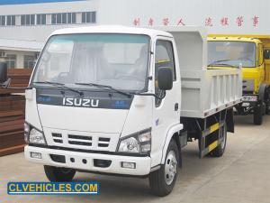 China ISUZU 600P 130hp 8 ton dump truck heavy duty vehicle for transport wholesale