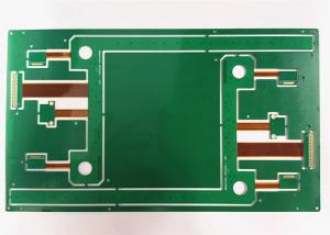 China Drive Rigid Flex Board Green Soldermask ENIG / HASL Surface Multilayer PCB Board wholesale