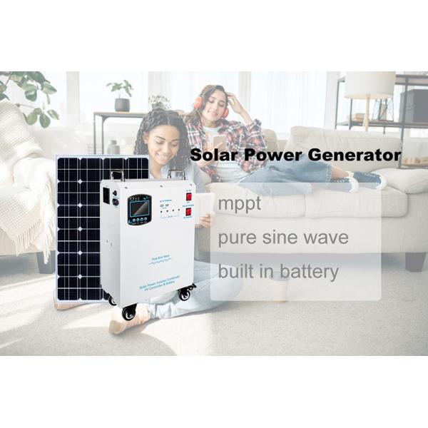 Off-Grid Inverter Solar Panel Energy System With IP65 Junction Box - Pack 56*33.5*34.5cm