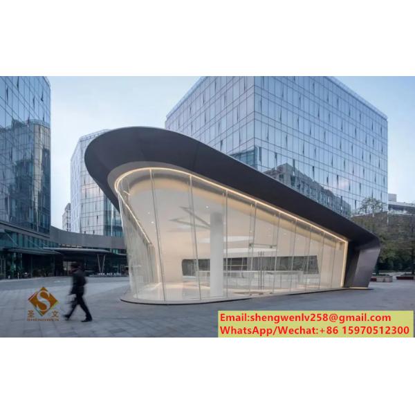 Metal aluminum facade aluminum panels for building facade customized metal sheet 3mm