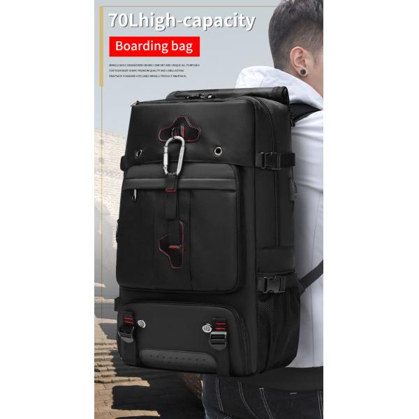 70L Oxford Super Large Backpack Travel Men Laptop Tactical Backpack