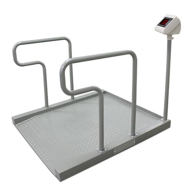 Carbon Steel Plate RS232 Heavy Duty Floor Scales Wheelchair 300 Kg 500 Kg